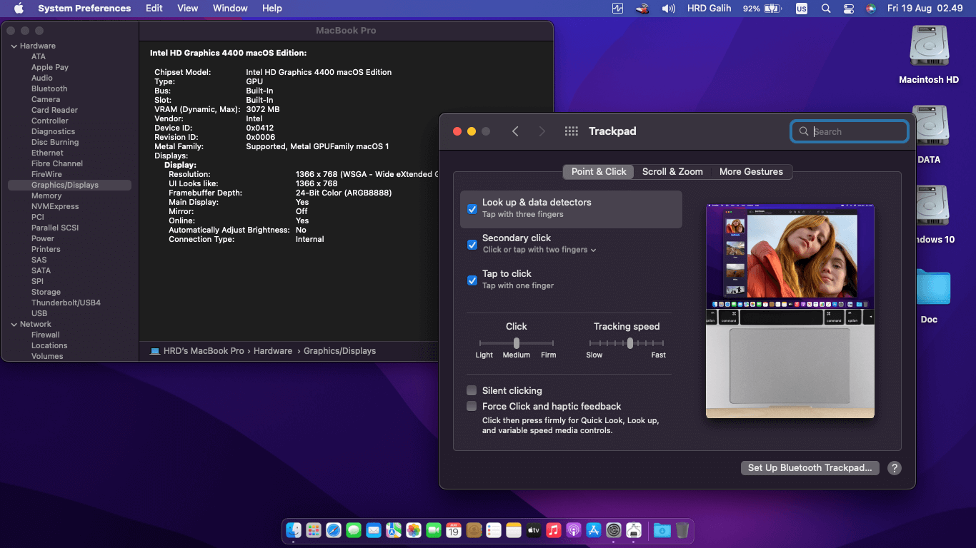 Asus Pro P4410JF WO039G [Haswell   Intel HD 4600 + PS2]   OpenCore 5